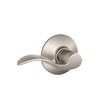 Schlage Accent Satin Nickel Passage Lever Right or Left Handed F10ACC619